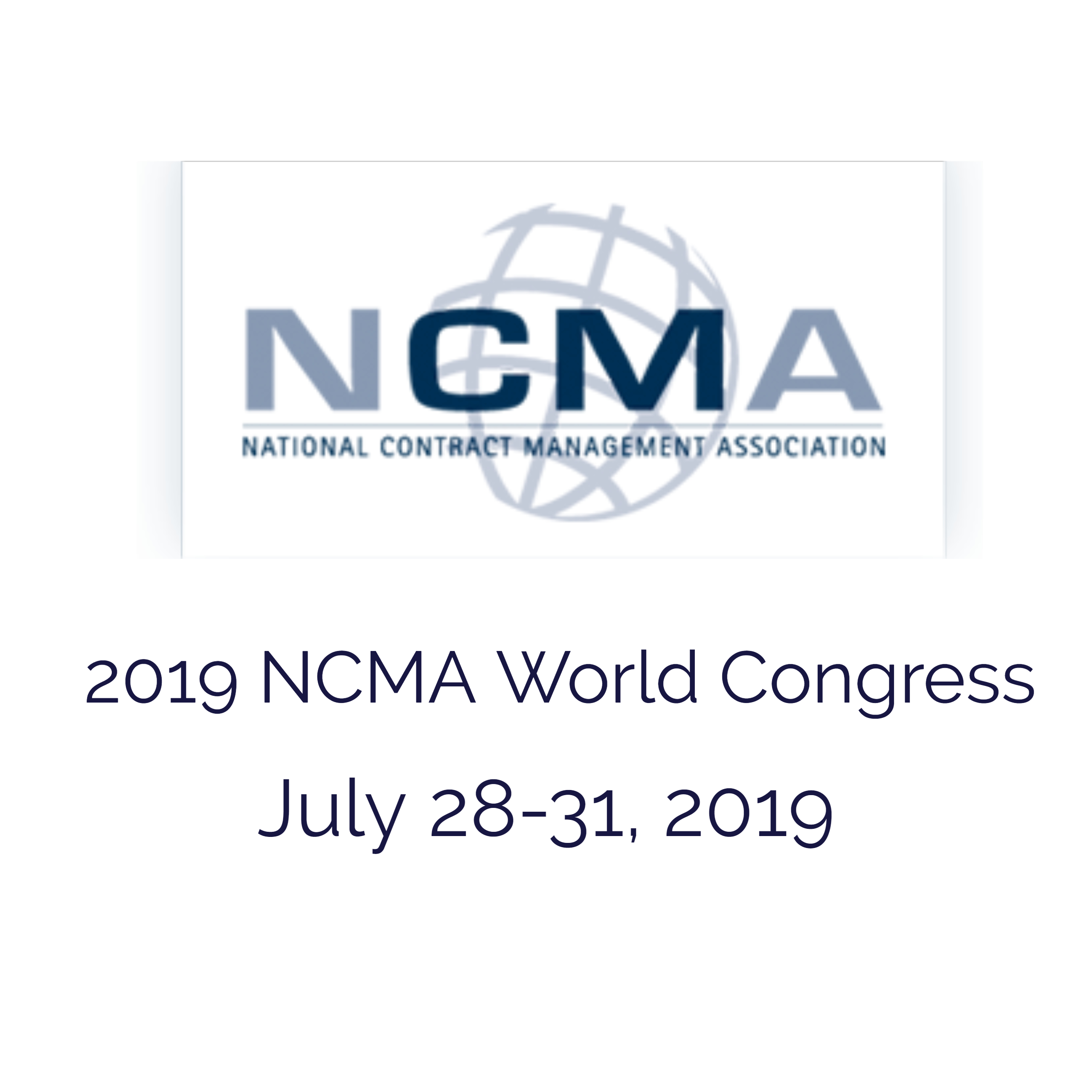 2019 NCMA World Congress NAC National Armaments Consortium